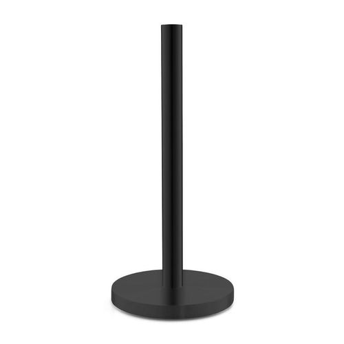 Zack Küchenrollenhalter Cuna, Schwarz, Metall, 33.3 cm, Küchenzubehör, Küchenrollenhalter