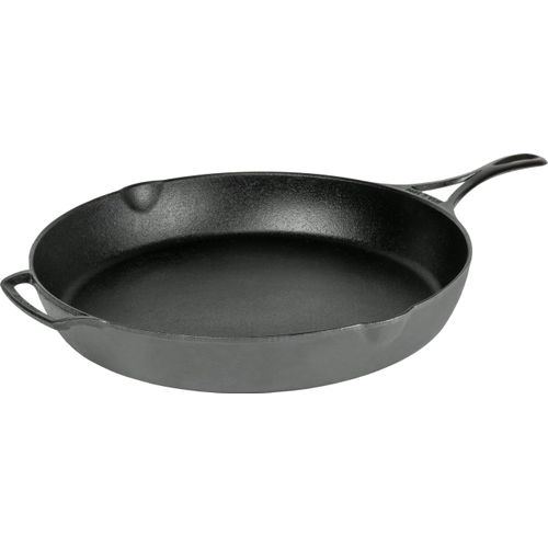 Gusspfanne Ø 36 cm Bratpfanne INDUKTION Pfanne Gusseisen Schwarz LODGE Blacklock