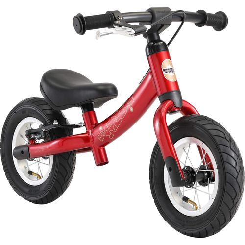 Laufrad BIKESTAR "BIKESTAR Kinderlaufrad ab 2 Jahre 10 Zoll Flex", rot, Laufräder, KinderL:81cm, L:81cm