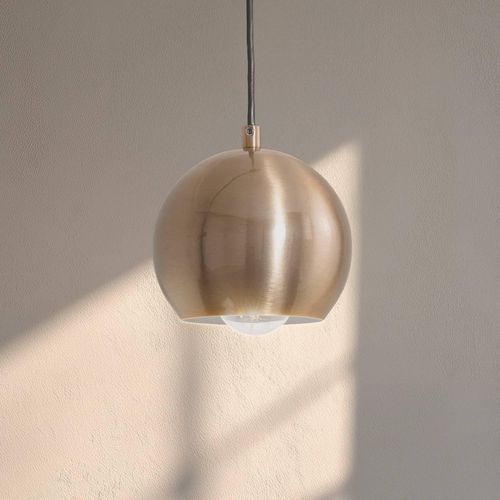 Hängeleuchte Berceste 9201, Ø 15 cm, gold, Eisen, E27