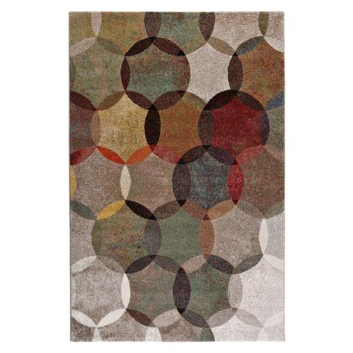 Esprit Webteppich Modernina, Mehrfarbig, Textil, Graphik, rechteckig, 160x225 cm, Textiles Vertrauen - Oeko-Tex®, Hohenstein, Oeko-Tex® Standard 100, für Fußbodenheizung geeignet, in verschiedenen Größen erhältlich, Hausstauballergiker Fasern thermofixiert (heatset), Teppiche & Böden, Teppiche, Moderne Teppiche