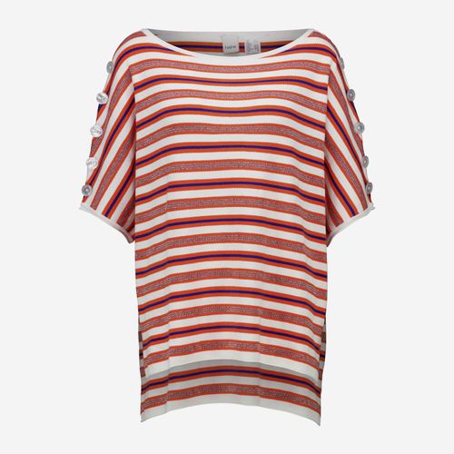 Mehrfarbiges Oberteil mit Streifenmuster