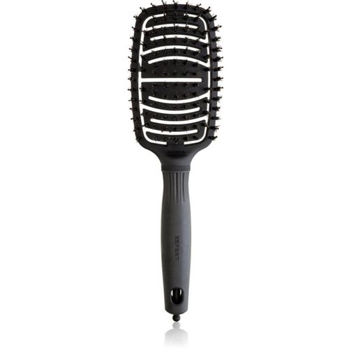 Olivia Garden Care Flex Board & Nylon Black flat brush for hair 1 pc