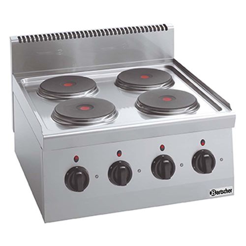 Bartscher Elektroherd 600, B600, 4PL, TG