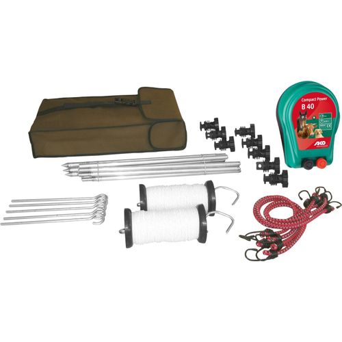 AKO Wanderreiter-Set, komplett mit Batteriegerät B40 schneller Auf- Abbau