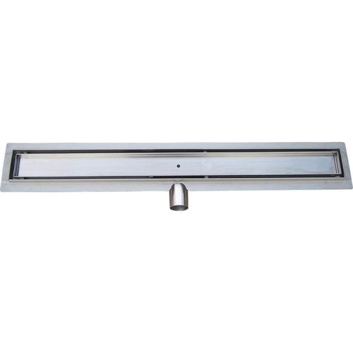 befliesbare Edelstahl-Duschrinne 90 cm