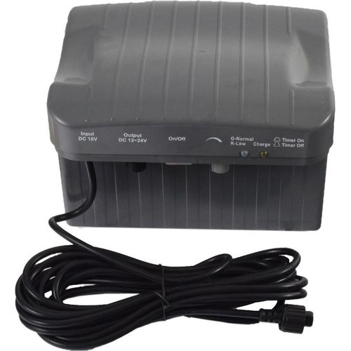 Agora-Tec® Steuerbox-Akku-Solar 10W-BL