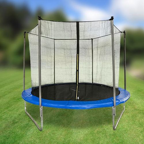 Trampolin mit Sicherheitsnetz