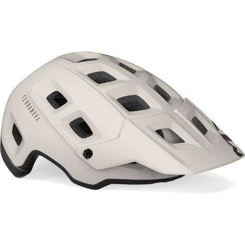MET Fahrradhelm Terranova , Off White Bronze, L