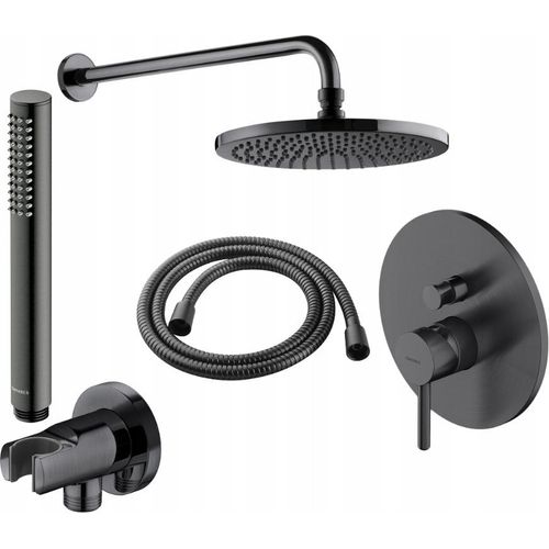 Unterputz-Duschsystem, Graphit, Sysy35Gr