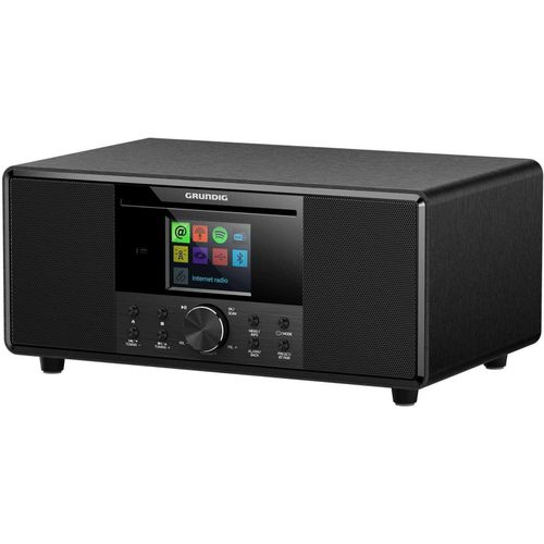 Grundig DTR 7000 BT DAB WEB, Schwarz, Tragbarer CD-Player