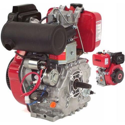 Dieselmotor Motor Standmotor E-Start 498cc 12PS Diesel Motor Welle konisch 06286