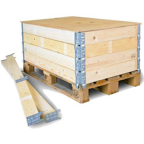 Holzaufsatzrahmen f.Europalette Maße 1200x800x400mm Nutzhöhe 400 mm holz