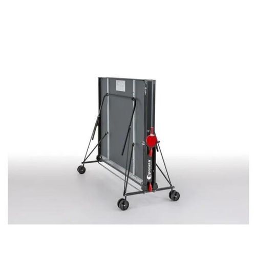 Sponeta - Tabelle Tabelle - Kompakte Tischtene -Tisch - externe Verwendung - Grau und Schwarz
