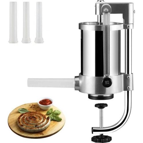 Wurstfüller - Wurstmaschine - Wurstfüllgerät - 1,5 l - Handkurbel - manuell