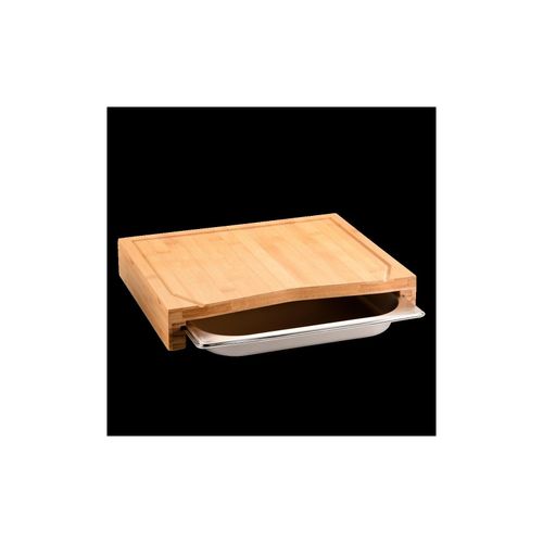 Schneidebrett mit Auffangschale, FSC