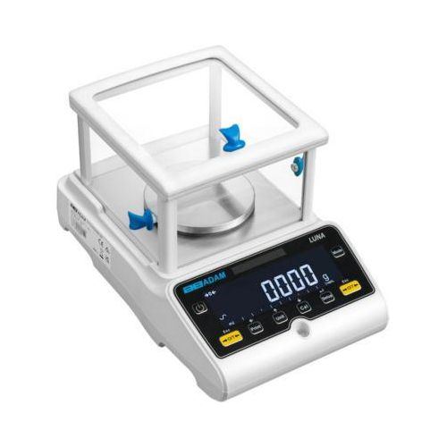 Analysewaage ae Adam Luna LAB 223i, ungeeicht, interne Kalibrierung, Ablesbarkeit 0,001 g/Wägebereich bis 0,22 kg, RS-232/USB, LC-Display