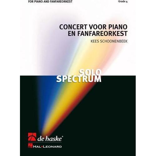 Kees Schoonenbeek Concert voor Piano en FanfareorkestFanfare