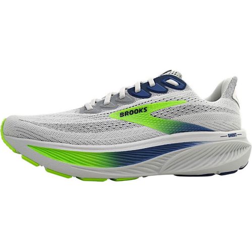 Brooks Ghost 17 - Herren Laufschuh - Oyster/Beacon Blue/Gecko Oyster/Beacon Blue/Gecko 47.5