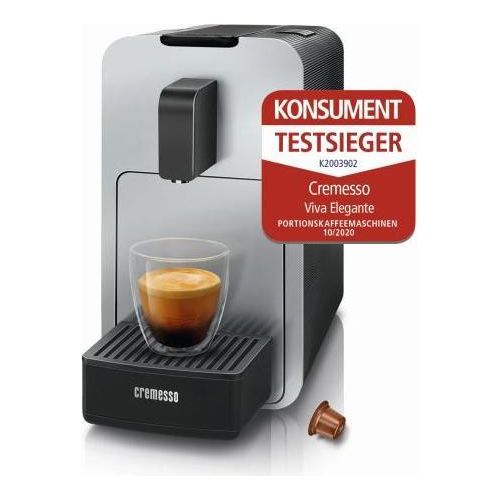 Cremesso Viva Elegante silber Kapselmaschine