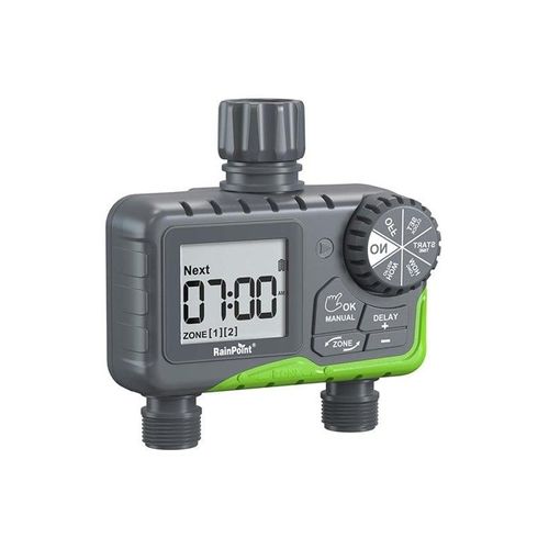 RainPoint 2?Zone Hose Timer ITV205