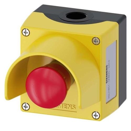 Siemens Indus.Sector Gehäuse f. Befehlsgeräte 22mm, rund 3SU1851-0NB00-2AC2