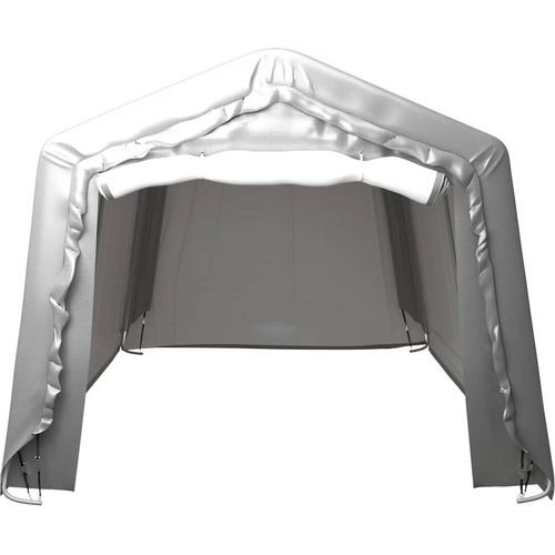 vidaXL Lagerzelt 300x600 cm Stahl Grau