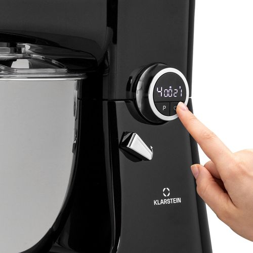 Klarstein Küchenmaschine, Universalküchenmaschinen, 3-in-1 Küchenmaschinen, Rührgeräte & Mixer, Teigmaschine mit Fleischwolf, Küchenmaschine , 2000 Watt Teigmaschine Knetmaschine 10L Schüssel