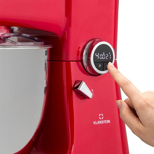 Klarstein Küchenmaschine, Universalküchenmaschinen, 3-in-1 Küchenmaschinen, Rührgeräte & Mixer, Teigmaschine mit Fleischwolf, Küchenmaschine , 2000 Watt Teigmaschine Knetmaschine 10L Schüssel