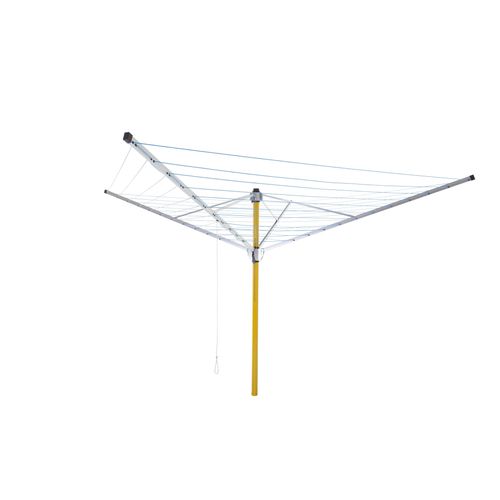 STEWI De Luxe 70m, Inkl. Alu-Bodenhülse, 70m Seilumgang, gelb