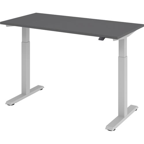 bümö Schreibtisch elektrisch XMST (Mini) - Nachbildung: Graphit, Größe: 140 x 67,2 cm Image