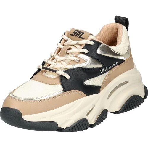 Steve Madden Progressive Sneakers Laag - Khaki - Maat 39