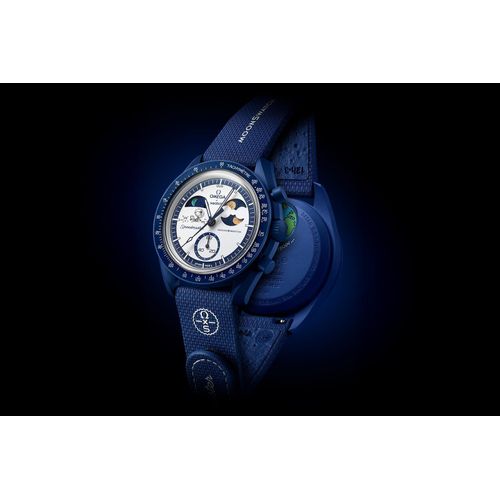 Swatch x Omega Mission to Earthphase Harvest Moon Armbanduhr