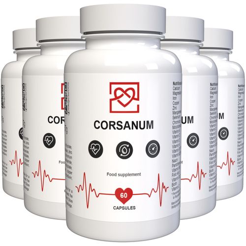 Corsanum - 300 Kapseln (5x 60 Kapseln), 5er Pack