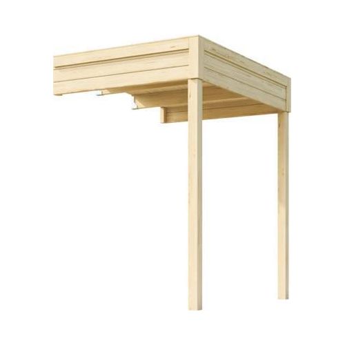 Dachanbau Gartenhaus Outdoor Life Felix 1,5/Fynn 1,5 150 x 200 cm natur