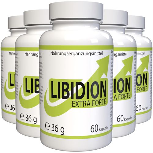 LIBIDION - 300 Kapseln (5 x 60 Kapseln) - 5er Pack