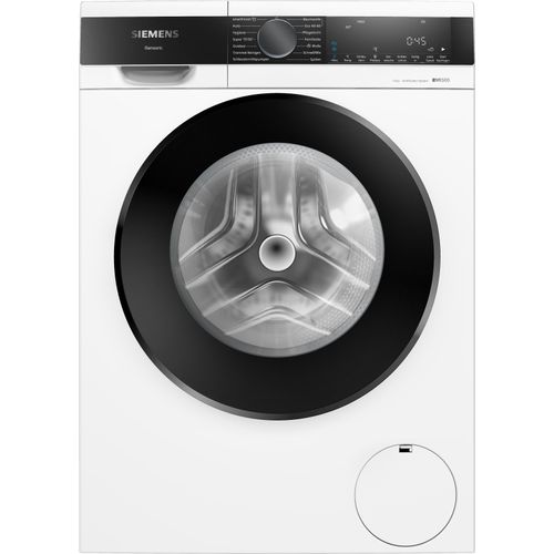 SIEMENS Waschmaschine "WG44G2F41", Energieeffizienz: A (A-G), weiß, B:59,8cm H:84,5cm T:59cm, Waschmaschinen, Automatische Waschmitteldosierung i-Dos, Knitter-Programm smartFinish