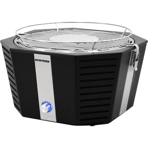 Balkongrill raucharm Molami | Tischgrill mit Aktivbelüftung BBG Grill