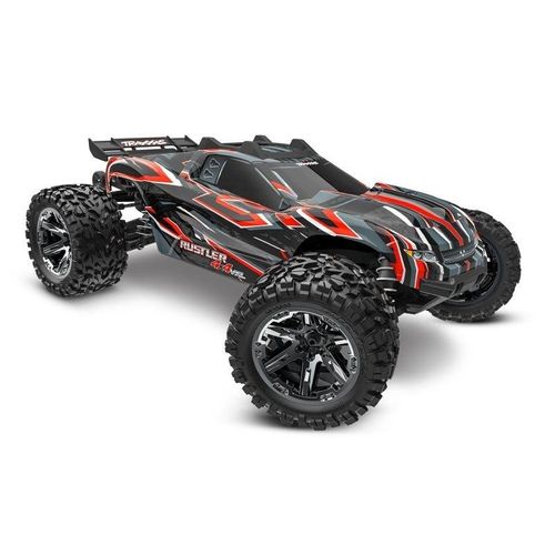 Traxxas Rustler 1:10 VXL HD 4WD RTR rot