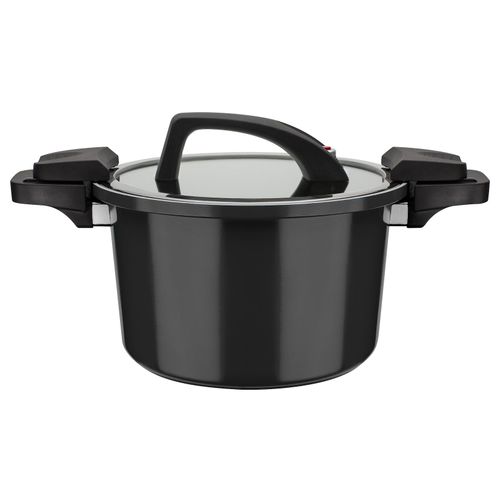 GSW Energiespartopf Gourmet Nero 24cm, 6 L