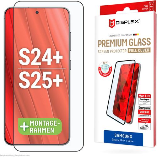 DISPLEX Displayschutzglas "Real Glass FC", transparent, B:9,3cm H:1,5cm T:20,1mm, Displayfolien, Displayschutzfolie Displayschutz kratzer-resistent 10H splitterfest