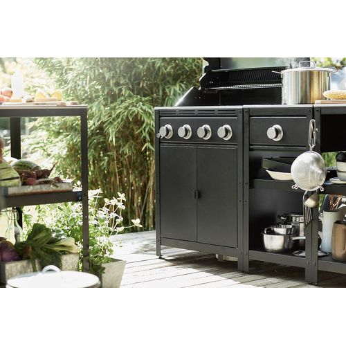 GRILLSKÄR Gasgrill mit Seitenbrenner