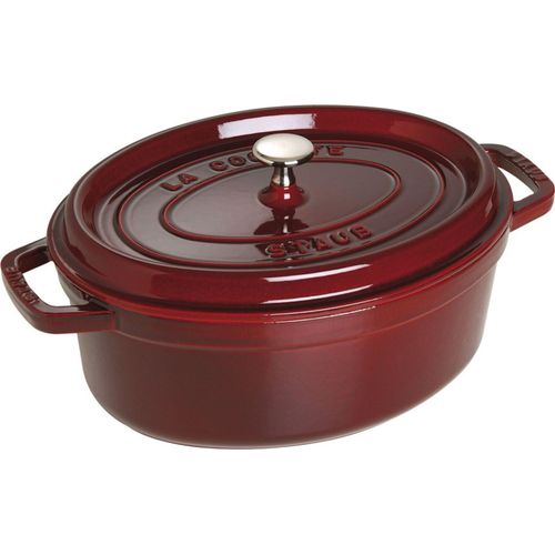 Staub Guss Cocotte, oval Grenadine 29 cm