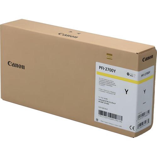 Canon PFI-2700 Y - 700 ml - Gelb - original - Tintenbehlter