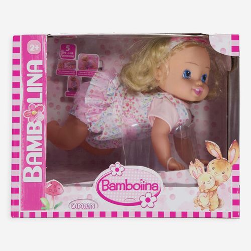 Krabbelnde Bambolina Puppe