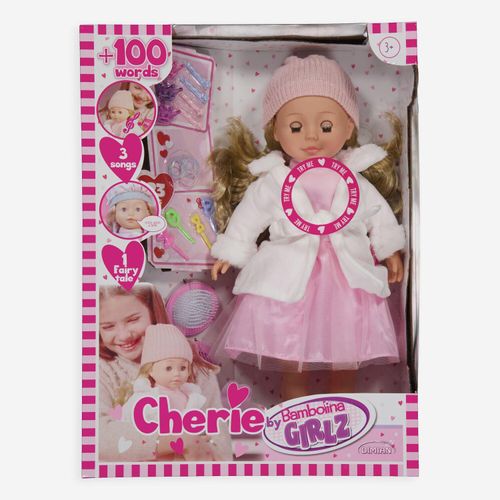 Mehrfarbige Cherie Puppe mit Soundeffekten