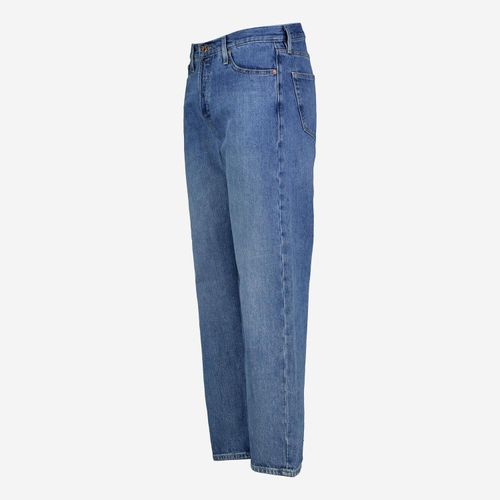 Blaue Straight Fit Jeans