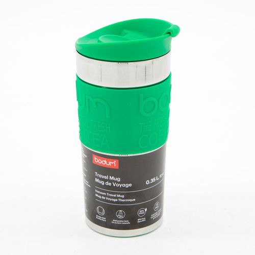 Grüner isolierter Reisebecher 0,35l