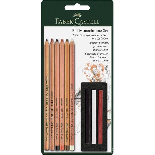 Faber-Castell Set Pitt Monochrome BK