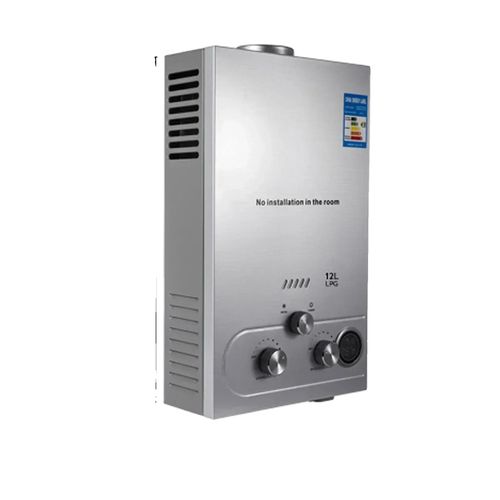 Propangas-Wasserheizer, Sofortige Warmwasserversorgung, Benutzerfreundliche Steuerung, 12L